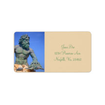 King Neptune Personalized Address Labels