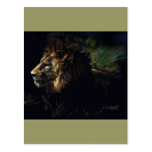 King of Beasts Post Card