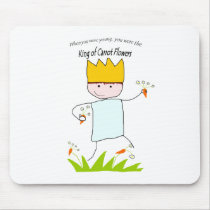 King Of Carrot Flowers Mouse Mats