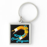 King of Chick Magnets Key Chains