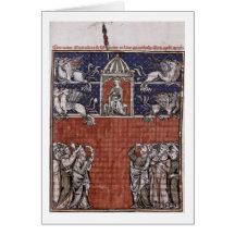 King Of Egypt By Flemish Masters Greeting Cards
