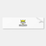King of Farming Bumper Sticker