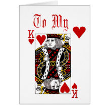 King Of Hearts Card