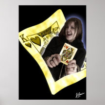 King OF Hearts Poster