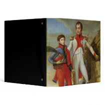 King of Holland and Crown Prince of Holland 3 Ring Binder