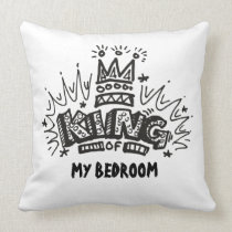 King Of My Bedroom 2-Sided pillows
