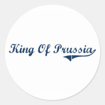 King Of Prussia Pennsylvania Classic Design Round Sticker