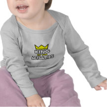 King of the Actuaries T-shirts