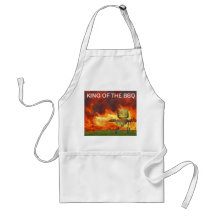 KING OF THE BBQ APRON