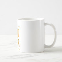 King of the castle coffee mug