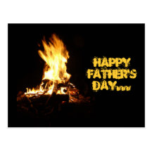 King of the Flames Post Card