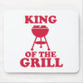 King of the grill - BBQ Mouse Pad