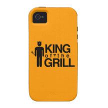King of the Grill Case-Mate iPhone 4 Case