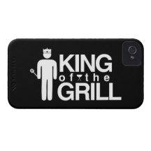 King of the Grill iPhone 4 Case-Mate Cases