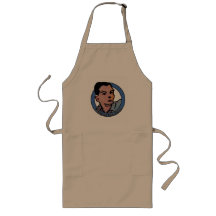 King of the Grill Vintage Cartoon Apron