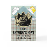 King of the House Father's Day Card