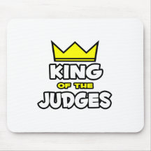 King of the Judges Mousepads