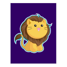 King of the Jungle Post Card