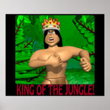 King Of The Jungle Print