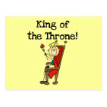 King of the Throne Tshirts and Gifts Postcards