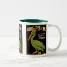 King Pelican Brand Lettuce Coffee Mug