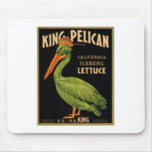 King Pelican Lettuce Mouse Pads