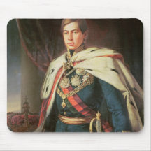 King Peter V  of Portugal Mouse Pad