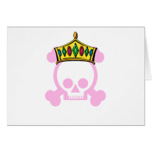 King/Queen Crown Greeting Cards