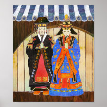 King & Queen's Wedding Poster