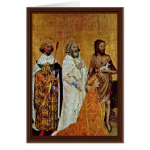 King Richard Ii Of England Is By Its Patron Saint Card