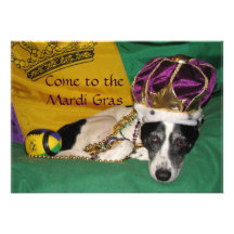 King Rio Mardi Gras Custom Announcements