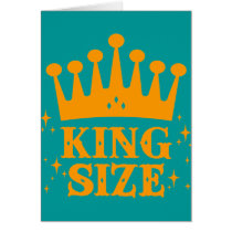 King Size Fun Card
