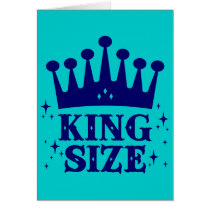 King Size Fun Card