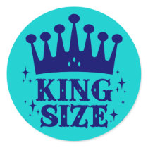 King Size Fun Sticker