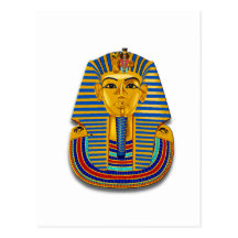 King Tut Mask Post Cards