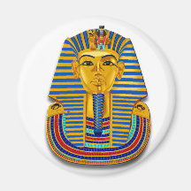 King Tut Mask Refrigerator Magnets