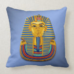 King Tut Mask Throw Pillows