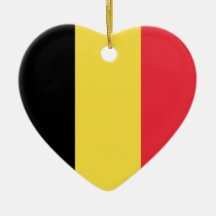 Kingdom of Belgium Flag Ornaments