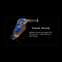 KINGFISHER , Black Blue labels