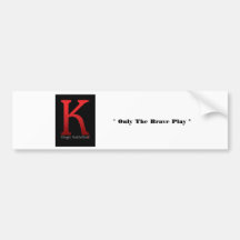 KING'S BATTLEFIELD BUMPER STICKER