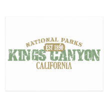 Kings Canyon National Park Postcards