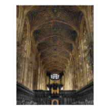 King's College Chapel ~ Cambridge, England Letterhead
