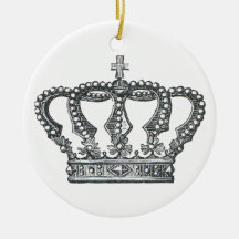 King's Crown Christmas Tree Ornament