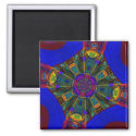 King&#39;s Dining Hall Abstract Art Magnet