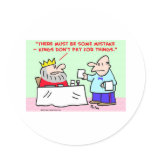 kings don't pay for things stickers