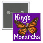 Kings Monarchs buttons