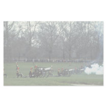 King's troops firing, Green Park, England Stationery Design