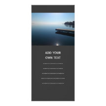 Kingston lake,Ontario.  Beautiful photo of lake... Rack Card