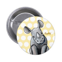 KiniArt Rhino Button