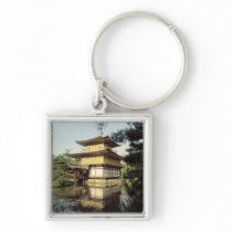 Kinkaku temple dedicated to the memory keychains